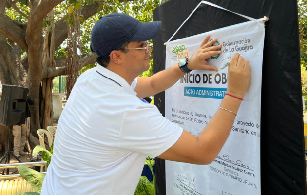Mas de 700 personas de Urumita contarán con servicio de alcantarillado en sus barrios